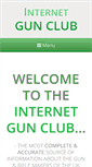 Mobile Screenshot of internetgunclub.com